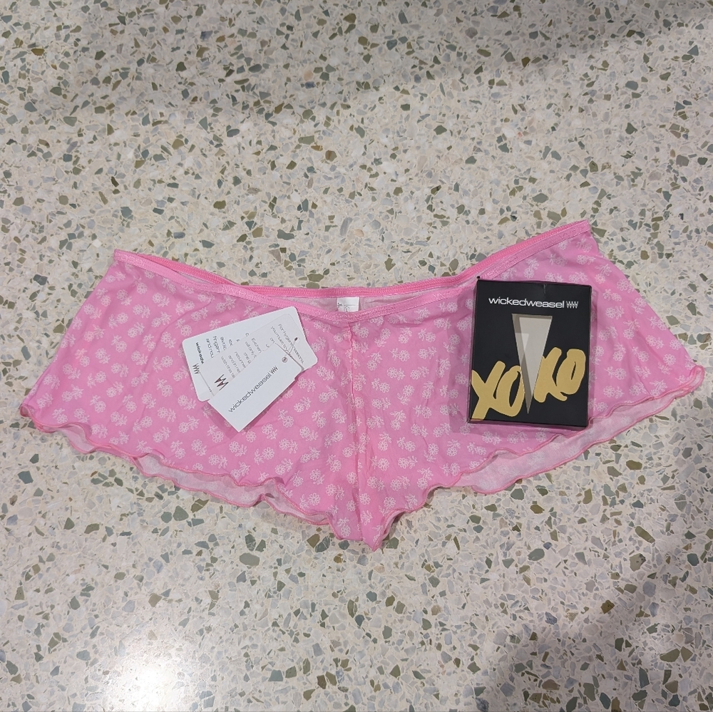 NWT Wicked Weasel Bikini Shorts